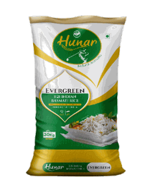 Hunar Evergreen Basmati rice pack