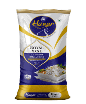 Hunar Royal XXXL Basmati rice pack